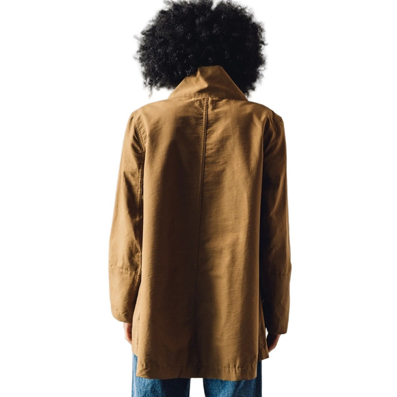 Jesse Kamm Japanese weather cloth jacket Tobacco - small - Picture 8 of 16